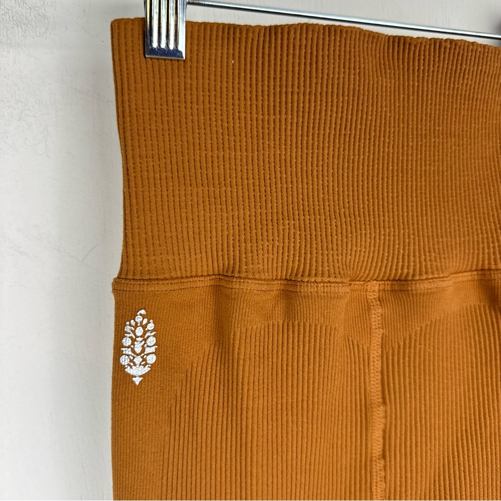 Free People Movement Happiness Runs High Rise Ribbed Leggings Sz XS/Small - Picture 11 of 16